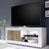 TV-Schrank Wohnzimmer Hochglanz Weiß Holz Diver BW Basic Rabatte