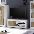 TV-Schrank Wohnzimmer Hochglanz Weiß Holz Diver BW Basic Aktion