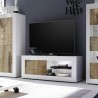 TV-Schrank Wohnzimmer Hochglanz Weiß Holz Diver BW Basic Aktion