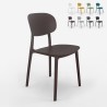 Stuhl modernes Design Polypropylen Küche Esszimmer Außenbereich Nantes Rabatte