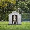 Curver K245541 Keter Hundehütte für mittelgroße bis große Hunde 99x99x95 Angebot