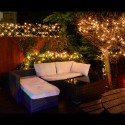 Lichterkette Solar 200 LED Weihnachten Garten, Balkon, Party NestX Eigenschaften