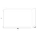Moderner Küchenschrank Wohnzimmer Holz Schwarz 4 Türen 205cm Charly Steel Katalog