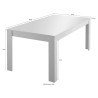 Esstisch Küche 180x90cm Schwarz Holz Industrial Bolero Basic Angebot