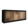 Industrie-Stil Sideboard Wohnzimmer, 3 Schubladen 2 Türen Tribus NP Basic Angebot