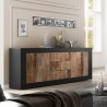 Industrie-Stil Sideboard Wohnzimmer, 3 Schubladen 2 Türen Tribus NP Basic Aktion