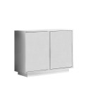 Hochglanz Sideboard Agape Ice weiß, 2 Türen, 92cm Angebot