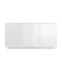 Moderne Anrichte mit 3 Türen, Hochglanz Weiß, 182 cm, WH M2 Angebot