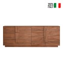 Sideboard Wohnzimmer 241cm 2 Türen 3 Schubladen Holz Jupiter MR L1 Verkauf