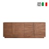Design-Holz-Sideboard Buffet für Wohnzimmer 241cm, 4 Türen, Jupiter MR L2 Verkauf