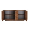 Sideboard Küche Wohnzimmer 3 Türen Holz Modernes Design Jupiter MR M2 Sales