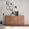 Sideboard Küche Wohnzimmer 3 Türen Holz Modernes Design Jupiter MR M2 Katalog