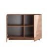 Moderne Anrichte Holz Wohnzimmerschrank 2 Türen 120cm Jupiter MR S Sales