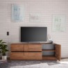 TV-Ständer aus Holz mit 2 Schubladen, 1 Tür, 181 cm Jupiter MR T1 Katalog