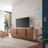 TV-Ständer aus Holz mit 2 Schubladen, 1 Tür, 181 cm Jupiter MR T1 Aktion