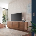 Modernes TV-Möbel aus Holz mit 3 Türen, Jupiter MR T2. Rabatte
