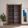 Wohnzimmerschrank Küchenschrank 2-türig Holz H193cm Jupiter MR High Auswahl