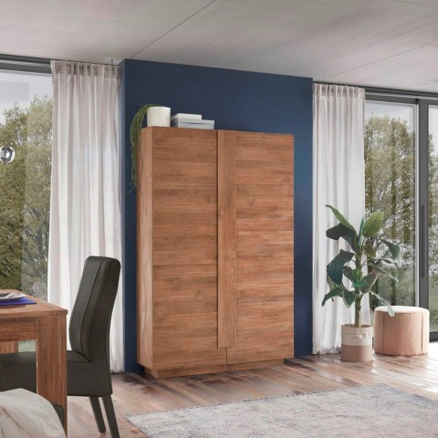 Wohnzimmerschrank Küchensideboard 2 Türen Holz h193cm Jupiter MR High Aktion