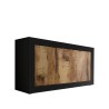 Industrielle Küchenwohnzimmerschrank mit 3 Türen aus Holz, 160 cm, Modis NP Basic. Angebot