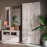 Moderner 2-türiger Kleiderschrank mit Garderobe für den Eingangsbereich Penny Basic Angebot