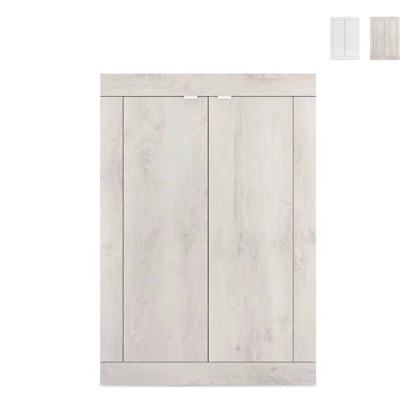 Flurschrank Mehrzweck 2-türig 78x116cm Basic Jessy Aktion Flurschrank Mehrzweck 2-türig 78x116cm Basic Jessy Aktion