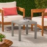 Niedriger Tisch für Bar oder Garten Quadratisch 45x45 cm für Innen und Außen Aviat Rabatte