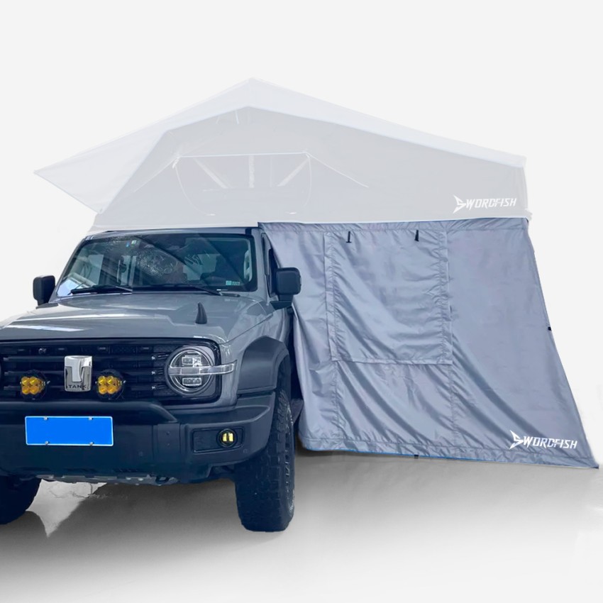 Quietent L: Umkleideraum Veranda Erweiterung Dachzelt Auto Camping