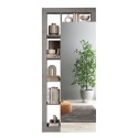 Moderne Garderobe-Garderobenschrank mit Spiegeltür und Kleiderstange für deinen Eingangsbereich - Mitral Eigenschaften