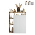 Moderne Anrichte Sideboard Wohnzimmer 2 Türen 5 Fächer Delma Aktion