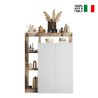 Moderne Anrichte Sideboard Wohnzimmer 2 Türen 5 Fächer Delma Lagerbestand
