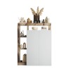 Moderne Anrichte Sideboard Wohnzimmer 2 Türen 5 Fächer Delma Eigenschaften