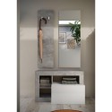 Moderner Dielen-Set mit Schuhschrank, Garderobe und Spiegel Claire Sales