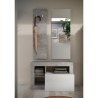 Moderner Dielen-Set mit Schuhschrank, Garderobe und Spiegel Claire Sales