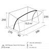 Universelles aufblasbares Auto-Caravan-Vorzelt Alice A.I.R.TECH Brunner Katalog