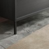 Moderner freistehender Waschtischunterschrank in Schwarz mit 2 Schubladen, Waschbecken Bloom 79 Kosten