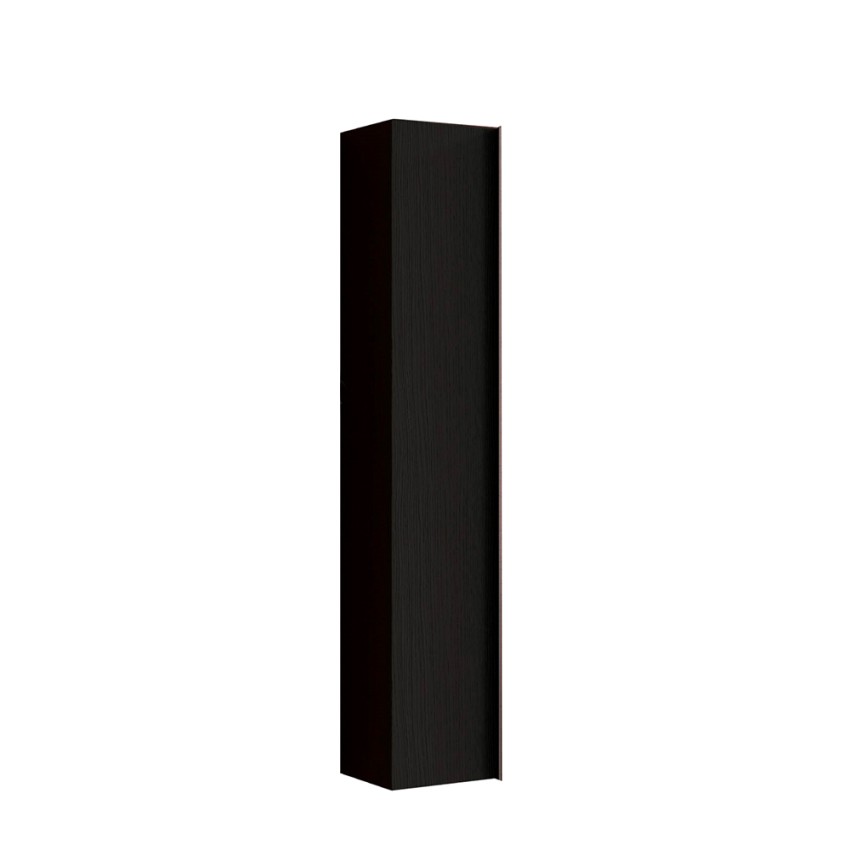 Moderne schwarze Badezimmer-Hängeschrank-Kolonne mit 1 Tür Delhi Aktion Moderne schwarze Badezimmer-Hängeschrank-Kolonne mit 1 Tür Delhi Aktion