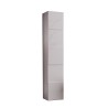 Hängendes modernes Design-Badezimmermöbel Raissa Dama mit 1 Tür, glänzend weiß. Angebot