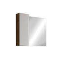 Badezimmerspiegel mit einer Tür, LED-Licht, weiß, Eichenholz Pilar BW Preis