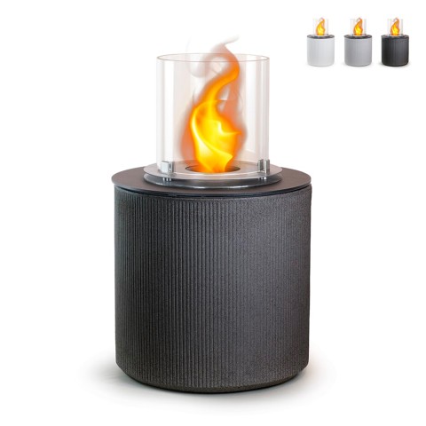 Bioethanol-Kamin für außen und innen Ø 36 x H 56 cm Modigliani Aktion