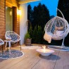 Runder Bioethanol-Designkamin für den Außenbereich 60cm Santorini Sales