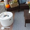 Bioethanol-Standkamin mit rundem Feuerkorb 47,5 cm für Garten, Außenbereich Rodi Rabatte