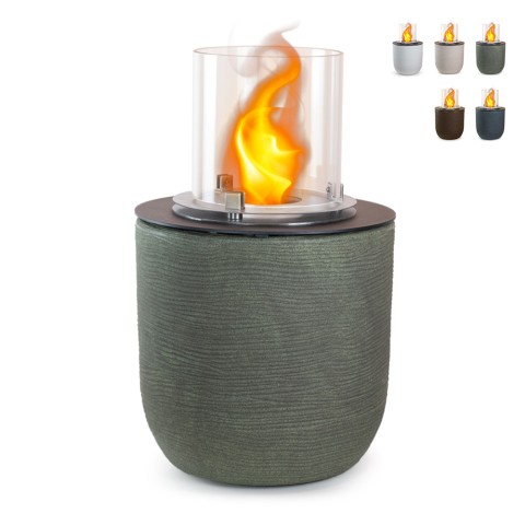 Bioethanol-Standkamin Garden Design Ø 35 x H 55 cm Raffaello Aktion