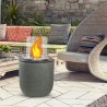 Bioethanol-Standkamin Garden Design Ø 35 x H 55 cm Raffaello Lagerbestand