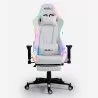Ergonomischer Gamingstuhl mit Fußstütze Sessel Bürostuhl LED RGB Pixy Comfort Rabatte