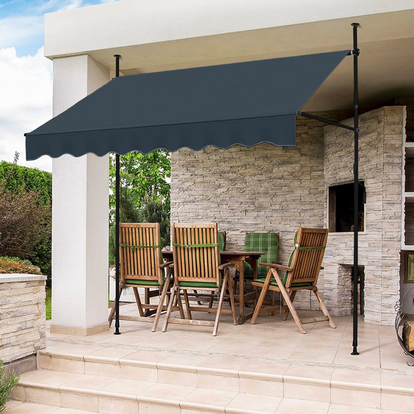 Fallmarkise 190x200 für Balkon Terrasse im Freien Somber L