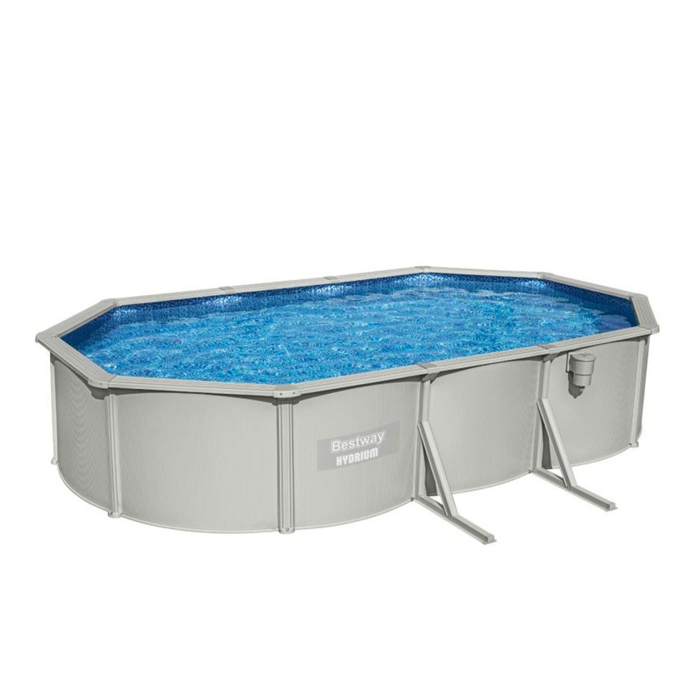 Bestway 56369 Hydrium ovaler oberirdischer Pool 610x360x120cm