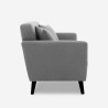 Zweier-Sofa nordisches Design elegant modern gepolstert 151cm Ischa