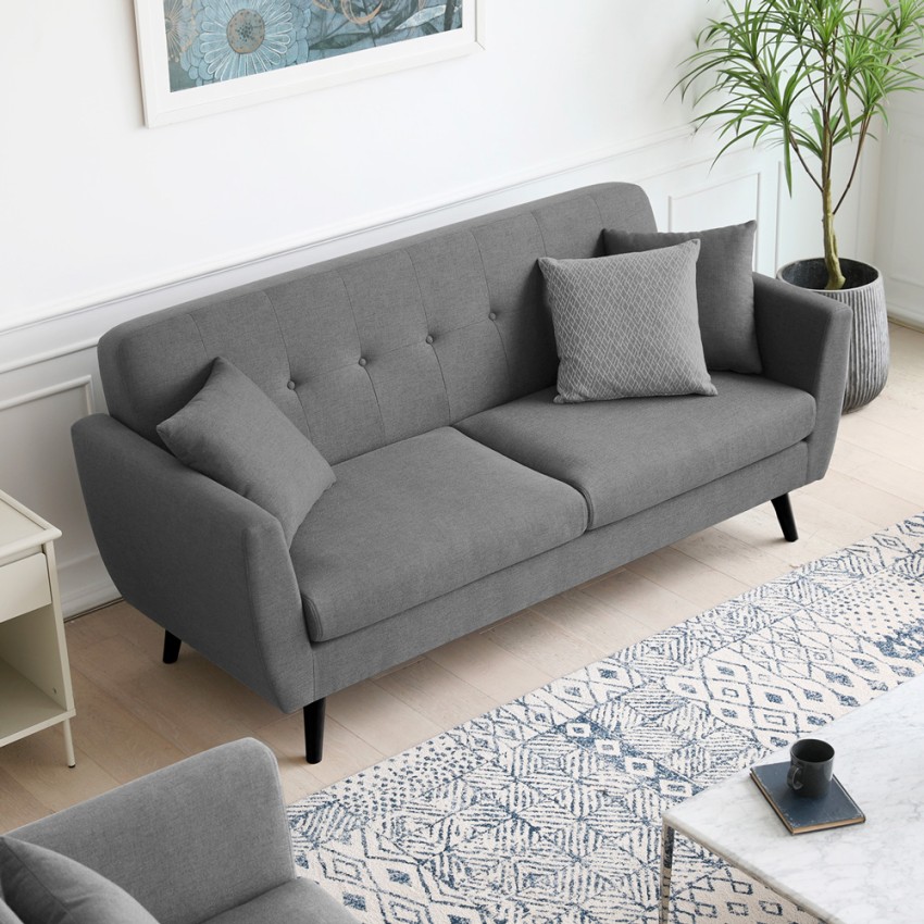 3-Sitzer-Wohnzimmer Sofa modern nordisches Design langlebig 191cm Hayem