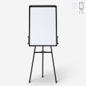 Magnetische Tafel mit Ständer 90x60cm Block Papier Cletus M Aktion