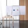 Magnetisches Whiteboard 90x60cm mit Ständer, Block für Blätter und verlängerbaren Stangen von Niels M Verkauf